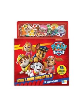 MINI LIBRO MAGNTICO -PAW PATROL-         (C/55 PIEZAS)