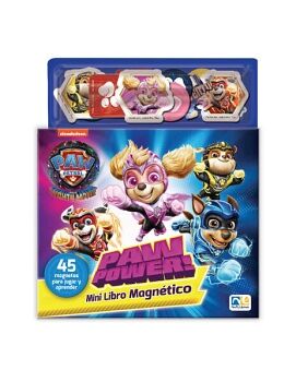 MINI LIBRO MAGNTICO -PAW PATROL THE MIGHTY MOVIE- (C/45 PIEZAS)