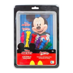 CUENTOS Y CRAYONES -DISNEY JUNIOR MICKEY- (C/6 CRAYONES)