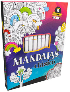 MANDALAS CLSICO                          (C/6 PLUMONES)