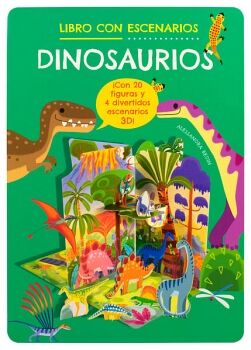 LIBRO CON ESCENARIOS -DINOSAURIOS-