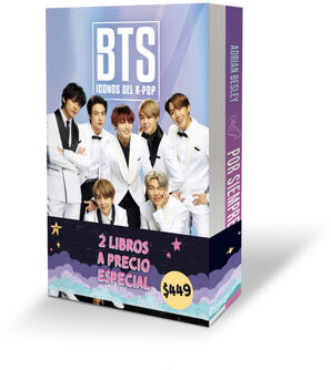 PAQUETE BTS (C/2 LIBROS) -ICONOS DEL K-POP/POR SIEMPRE BTS-