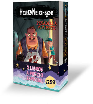 PAQUETE HELLO NEIGHBOR (C/2 LIBROS) -PESADILLA/PIEZAS SUELTAS-