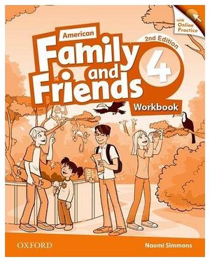 AMERICAN FAMILY & FRIENDS 2ED 4 WORKBOOK W/ONLINE PRACTICE