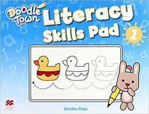 DOODLE TOWN 2ED 1 LITERACY SKILLS PAD