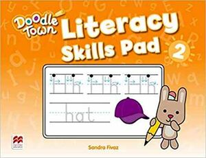 DOODLE TOWN 2ED 2 LITERACY SKILLS PAD