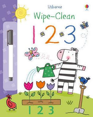 123 ( USBORNE WIPE CLEAN BOOKS )