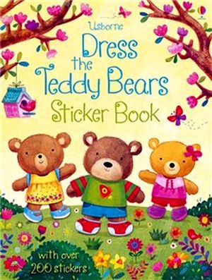 DRESS THE TEDDY BEARS STICKER BOOK