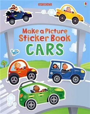 MAKE A PICTURE STICKER BOOK CARS