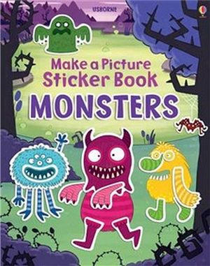 MAKE A PICTURE STICKER BOOK MONSTERS