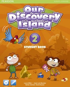 OUR DISCOVERY ISLAND 2 STUDENT BOOK  W/CD-ROM + COD.ONLINE