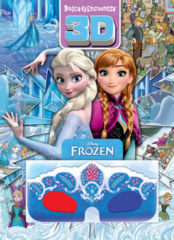 BUSCA Y ENCUENTRA 3D -DISNEY FROZEN-      (C/GAFAS 3D)