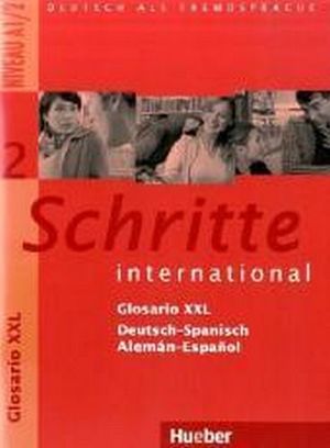 SCHRITTE INTERNATIONAL 2 GLOSARIO XXL DEUSTSCH-SPANISCH