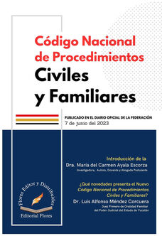 CDIGO NACIONAL DE PROCEDIMIENTOS CIVILES Y FAMILIARES (ED.2023)