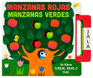 LIBRO INFANTIL CON ASA: MANZANAS ROJAS, MANZANAS VERDES