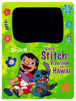 LIBRO INFANTIL CON PIZARRN ELECTRNICO: ALOHA, STITCH!: DIVERSIN EN HAWI