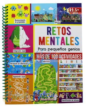 RETOS MENTALES -PARA PEQUEOS GENIOS- (5+ AOS)