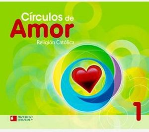 CIRCULOS DE AMOR 1 PREESC. -RELIGION CATOLICA- (PAQ.C/3 LIBROS)