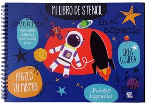 EN EL ESPACIO: MI LIBRO DE STENCIL