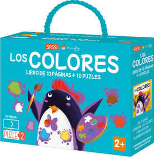 COLORES, LOS -LIBRO DE 10 PGINAS + 10 PUZLES- (20 PIEZAS)