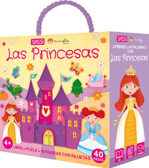 PRINCESAS, LAS -LIBRO + PUZZLE + 10 FIGURAS CON SILUETAS-