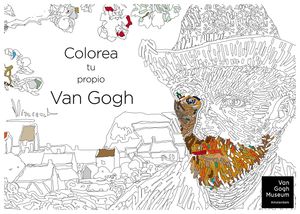 van gogh para colorear