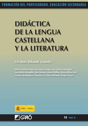 DIDCTICA DE LA LENGUA CASTELLANA Y LA LITERATURA