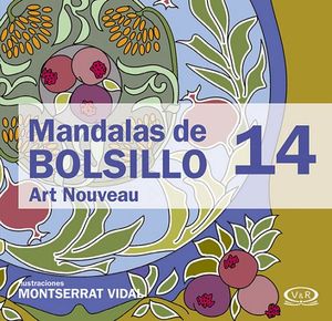 MANDALAS DE BOLSILLO 14 -ART NOUVEAU- (ESPIRAL C/STICKER)